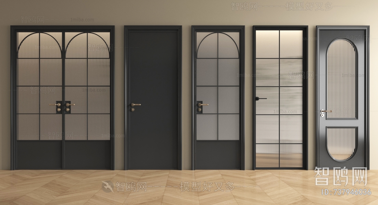 French Style Single Door