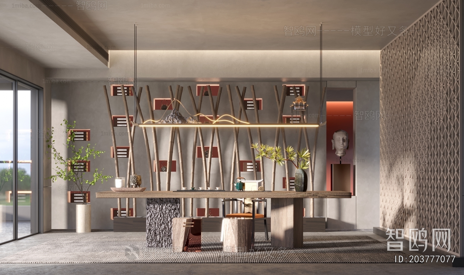 New Chinese Style Tea House