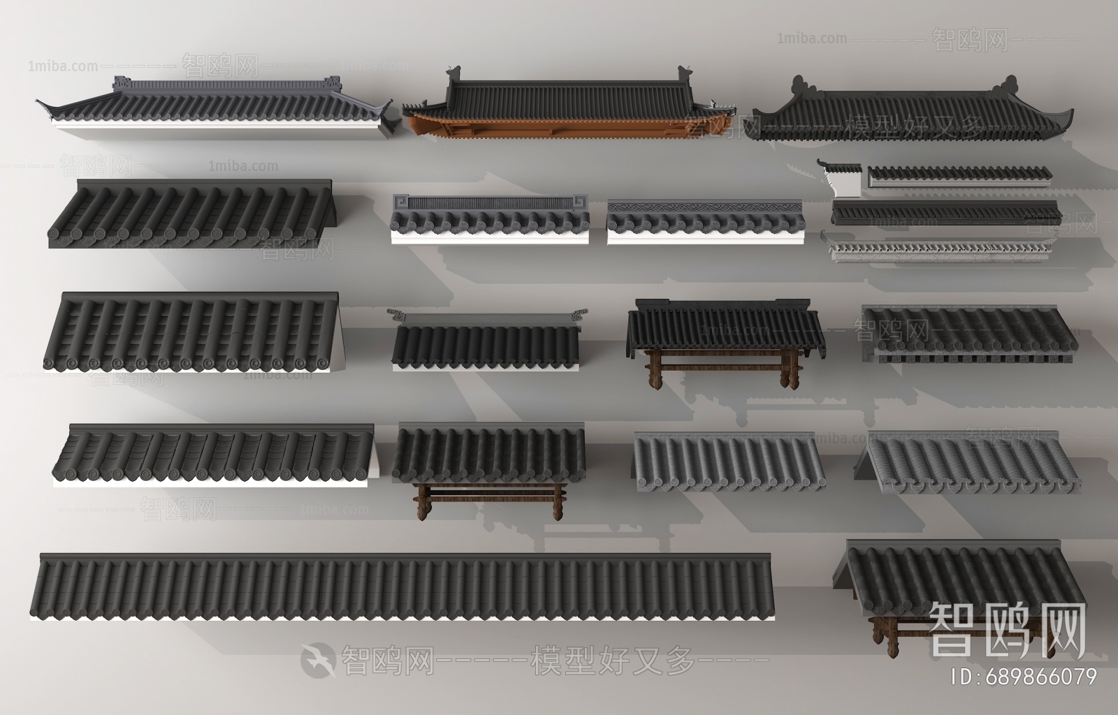 Chinese Style Building Component