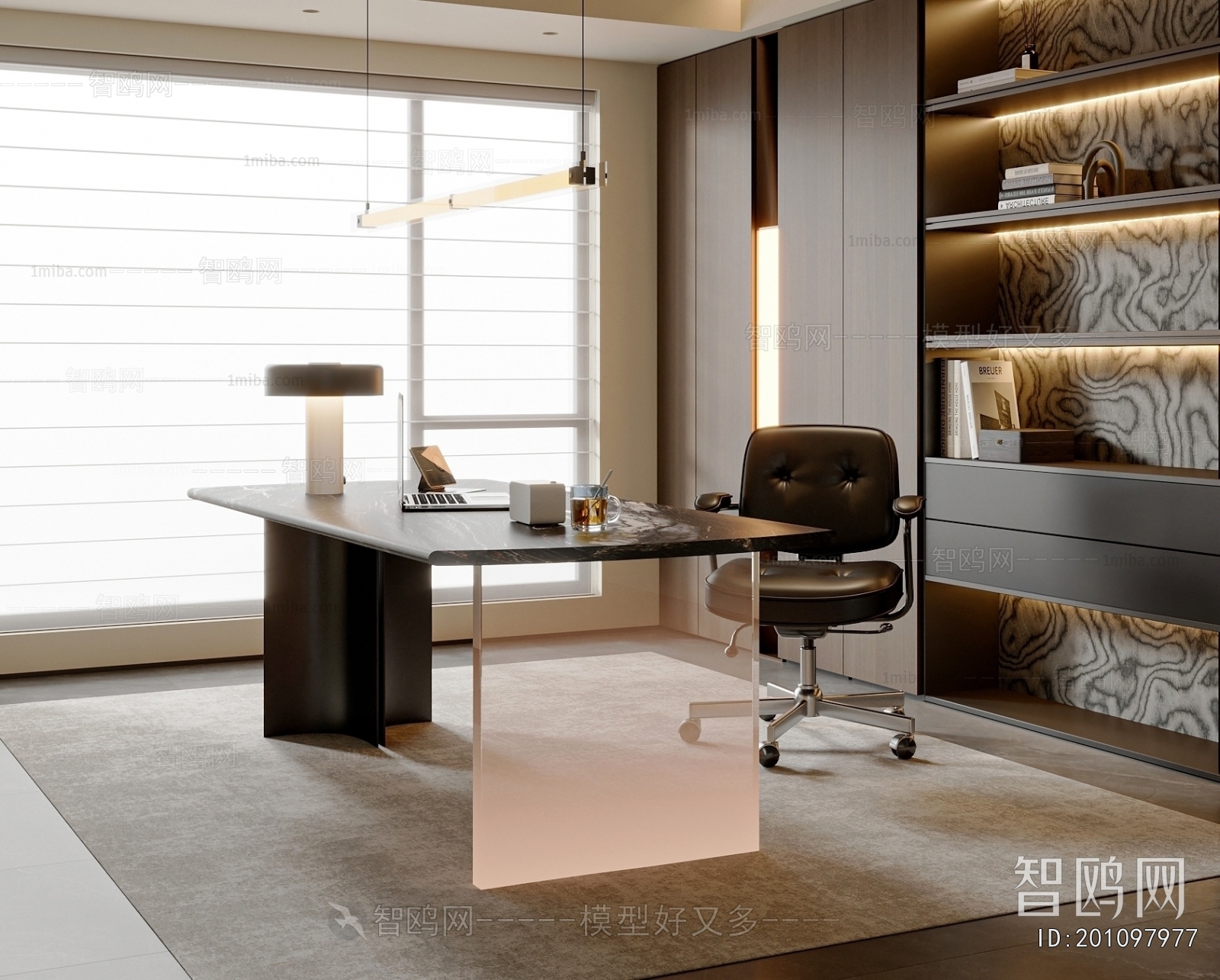 Modern Computer Desk And Chair