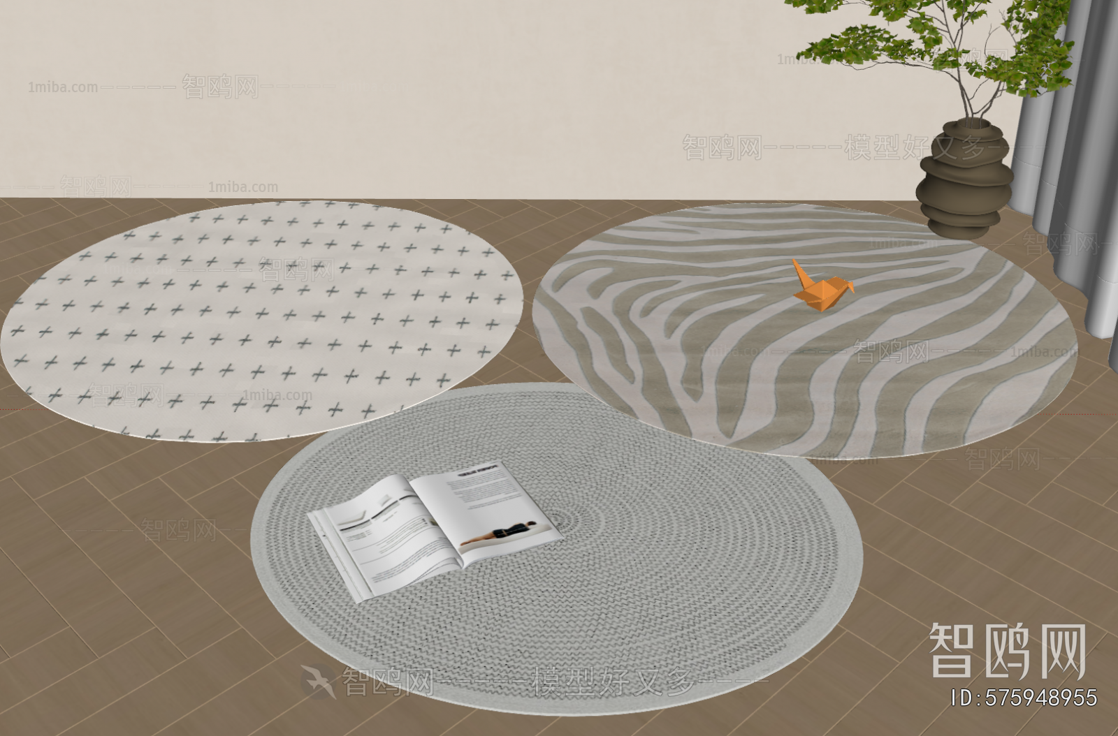 Modern Circular Carpet