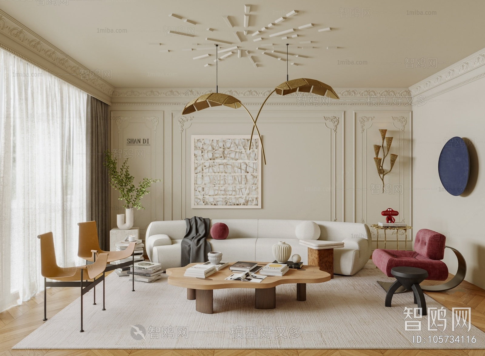 French Style A Living Room