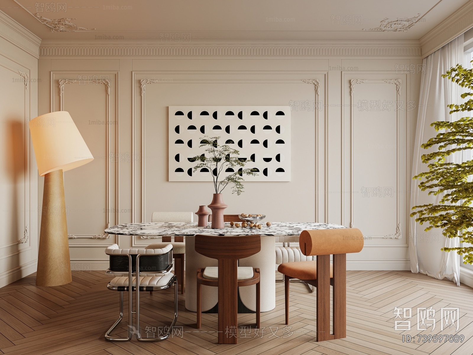 French Style Dining Room