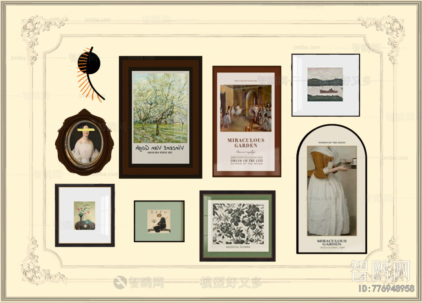 French Style Painting