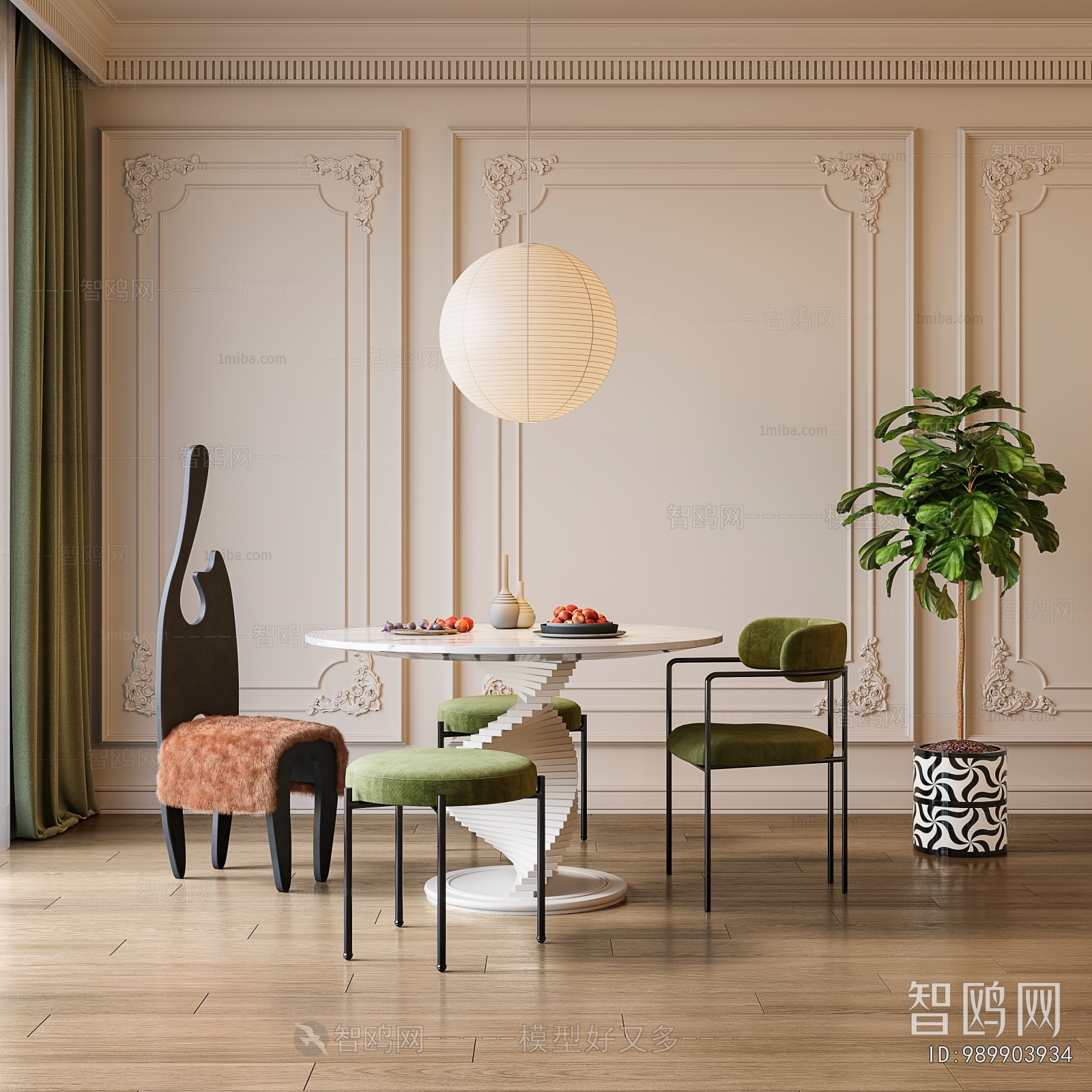 French Style Dining Table And Chairs