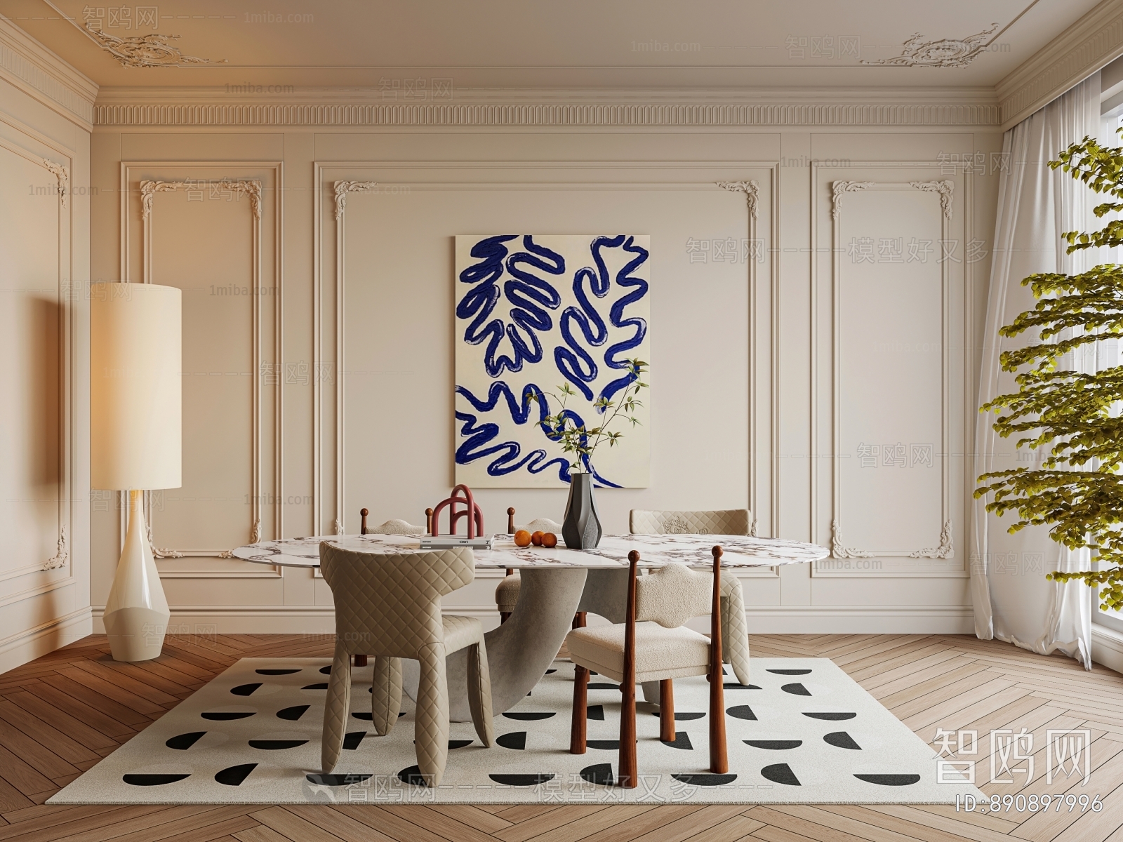 French Style Dining Room