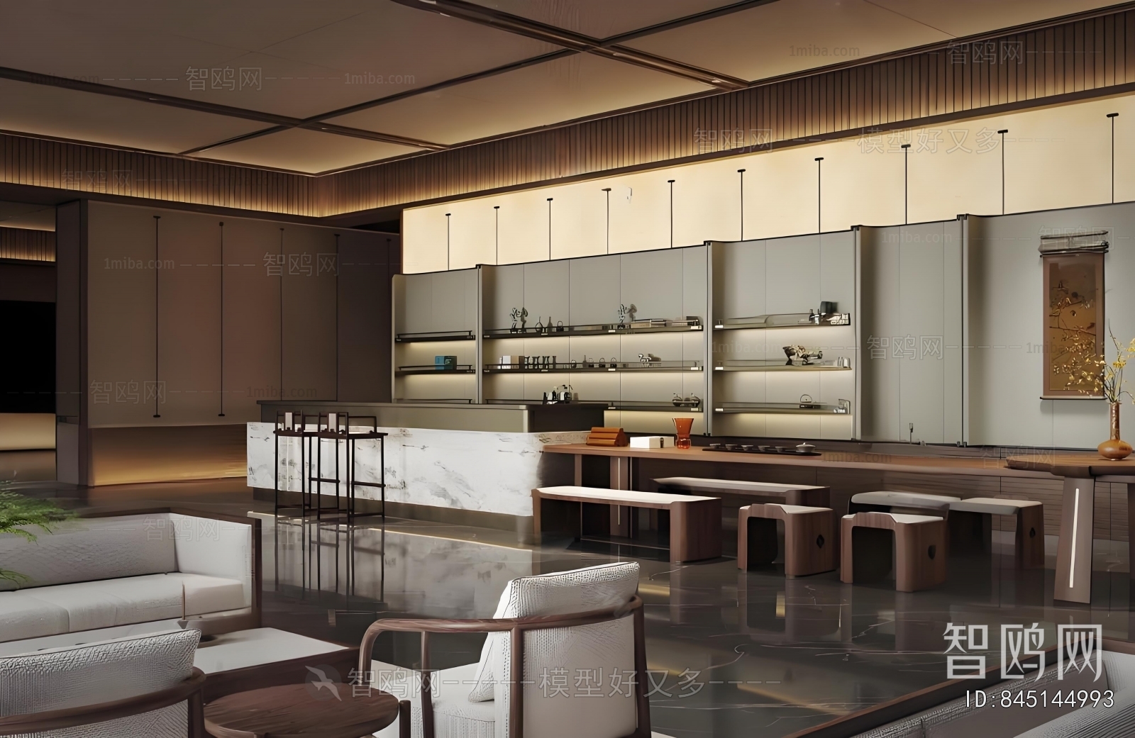 New Chinese Style Negotiation Area