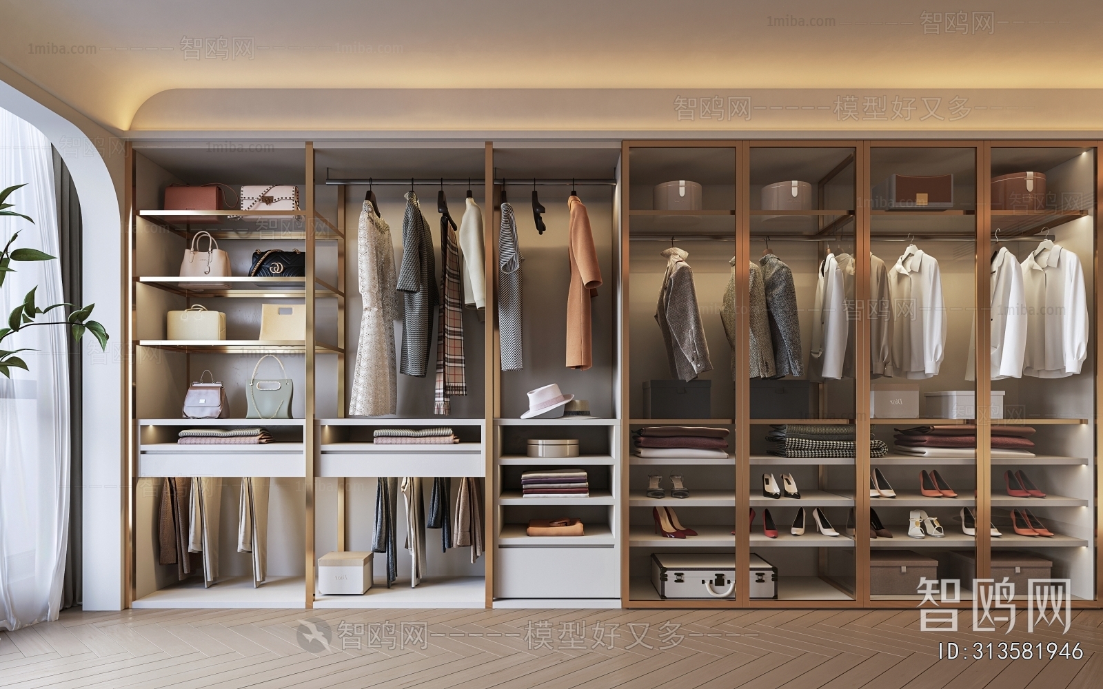 Modern The Wardrobe