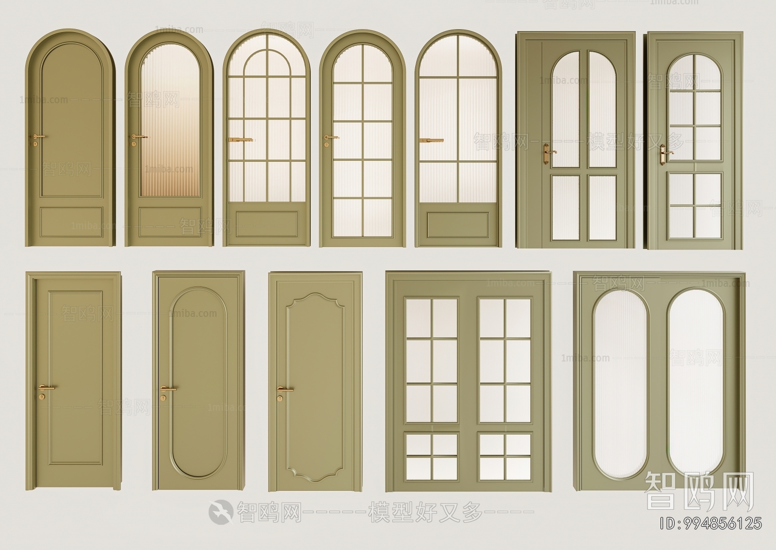 French Style Single Door