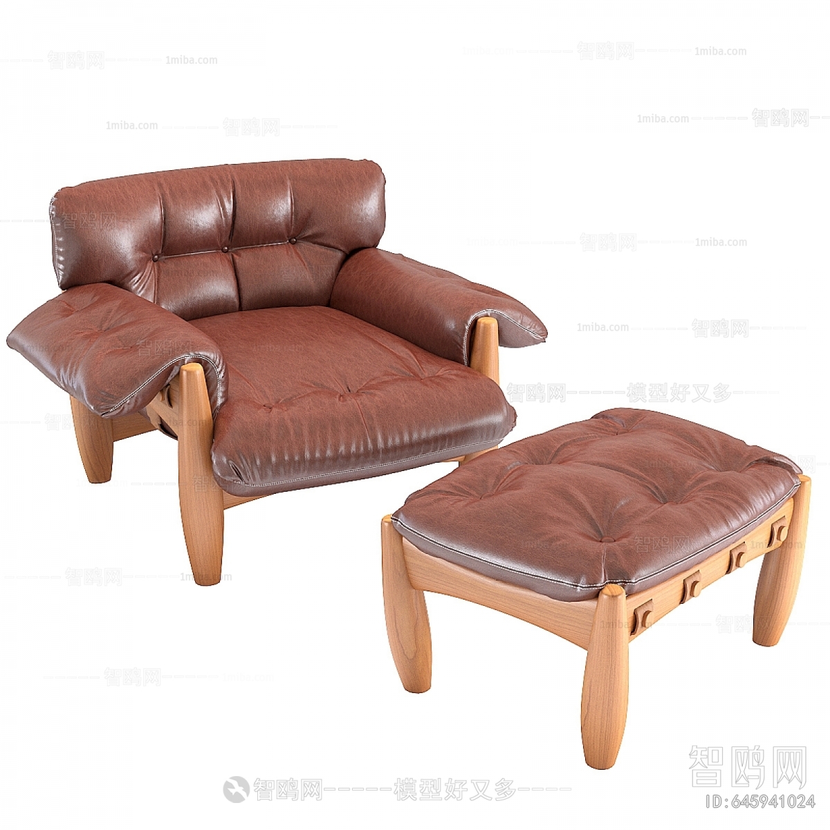 Retro Style Lounge Chair