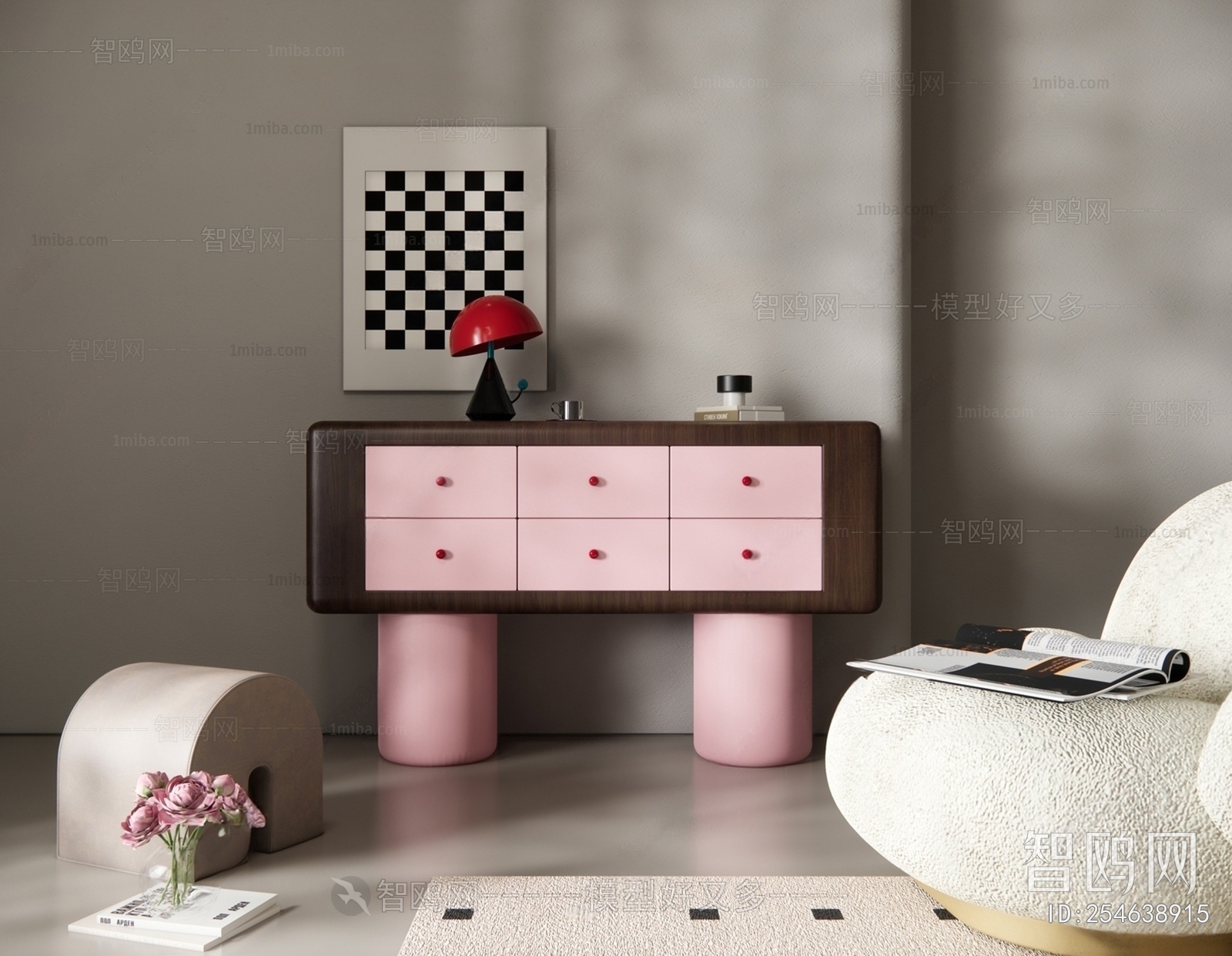 Modern Decorative Cabinet