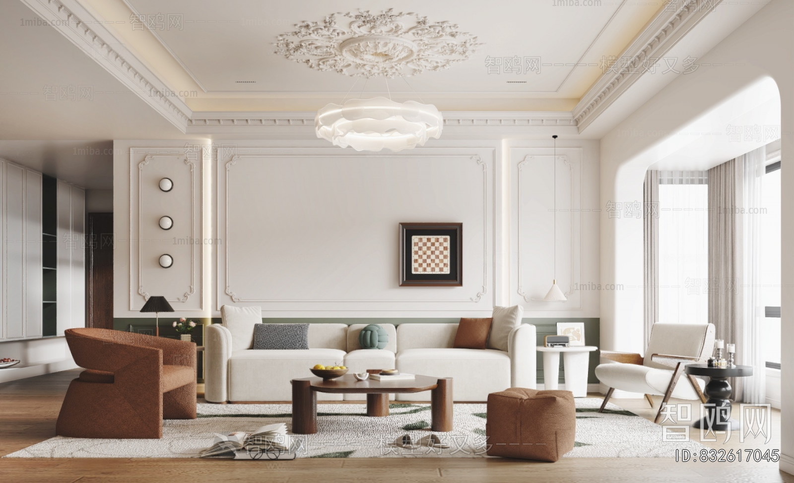 French Style A Living Room