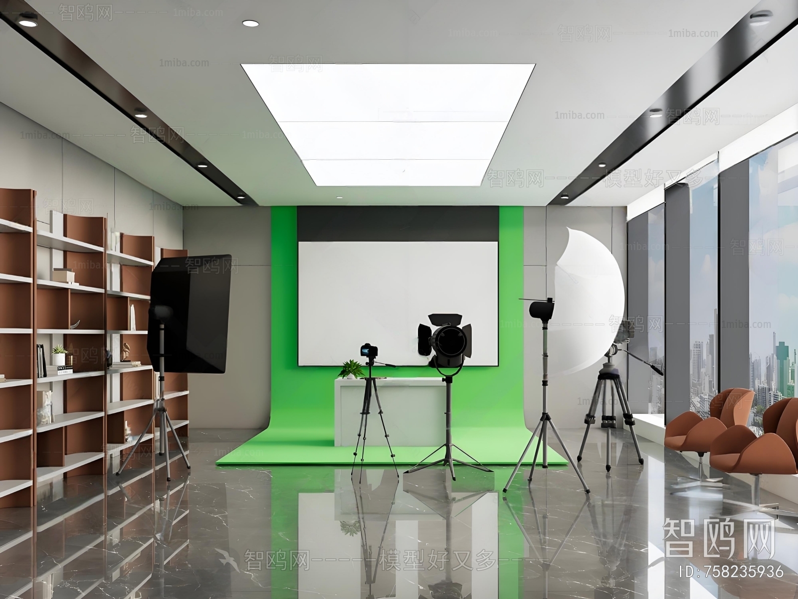 Modern Studio/Recording Studio/Live Room