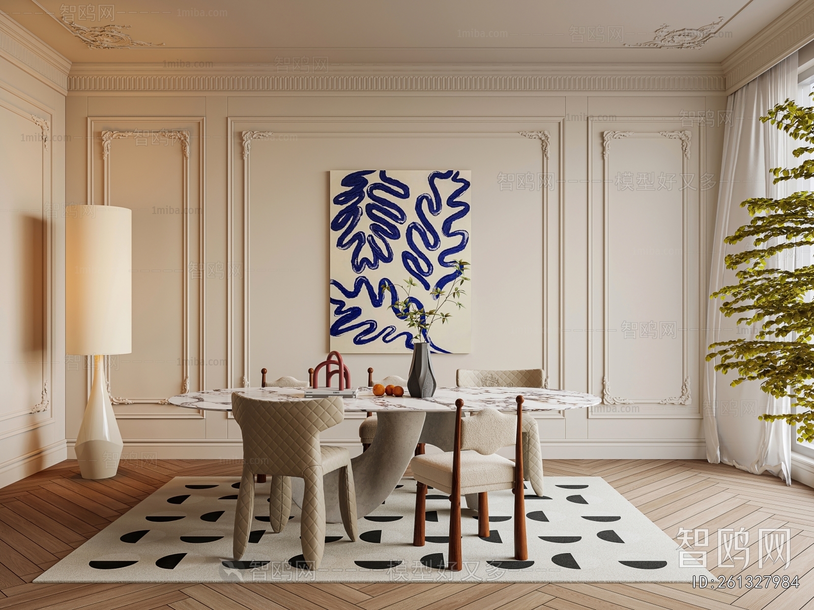 French Style Dining Room