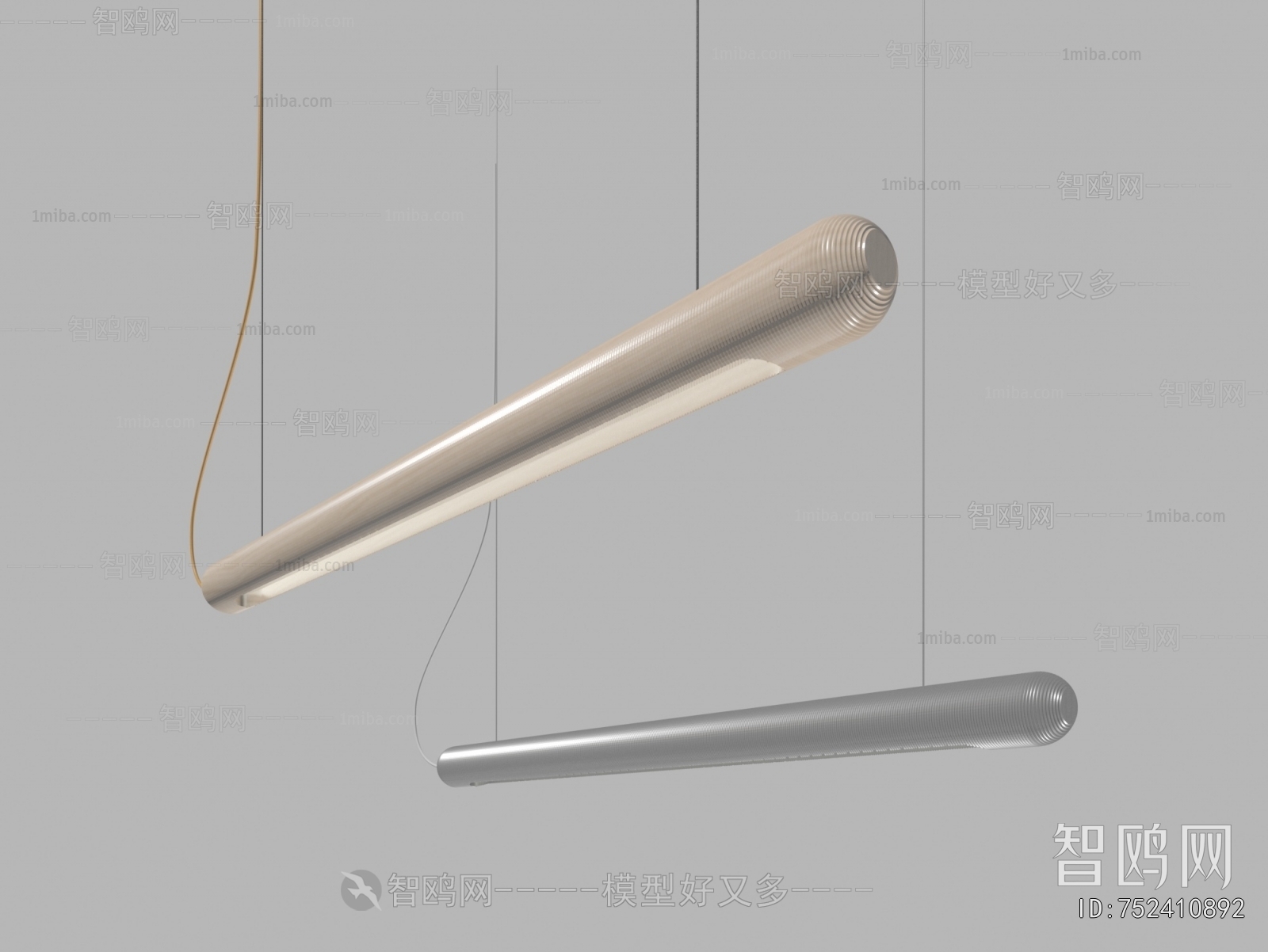 Modern Long Chandelier