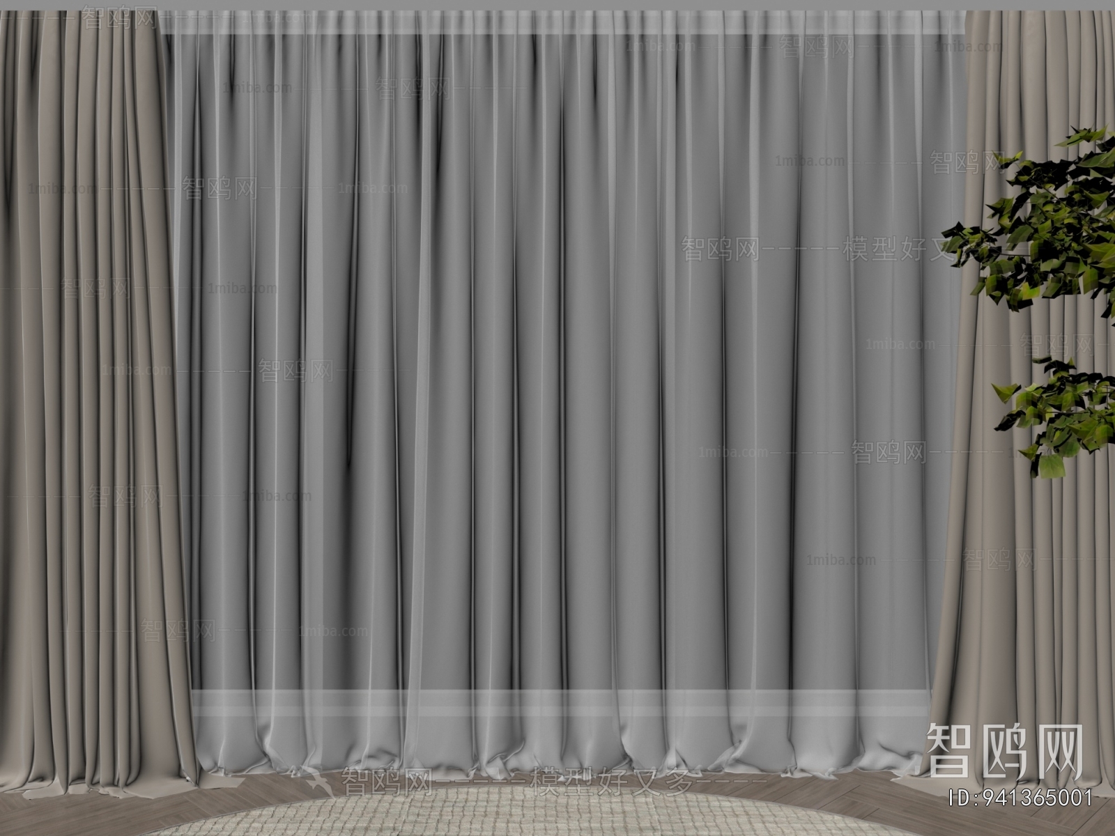 Modern The Curtain