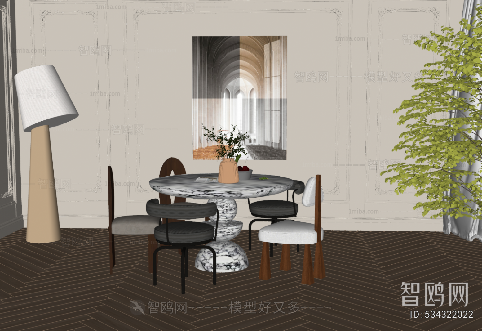 French Style Dining Room