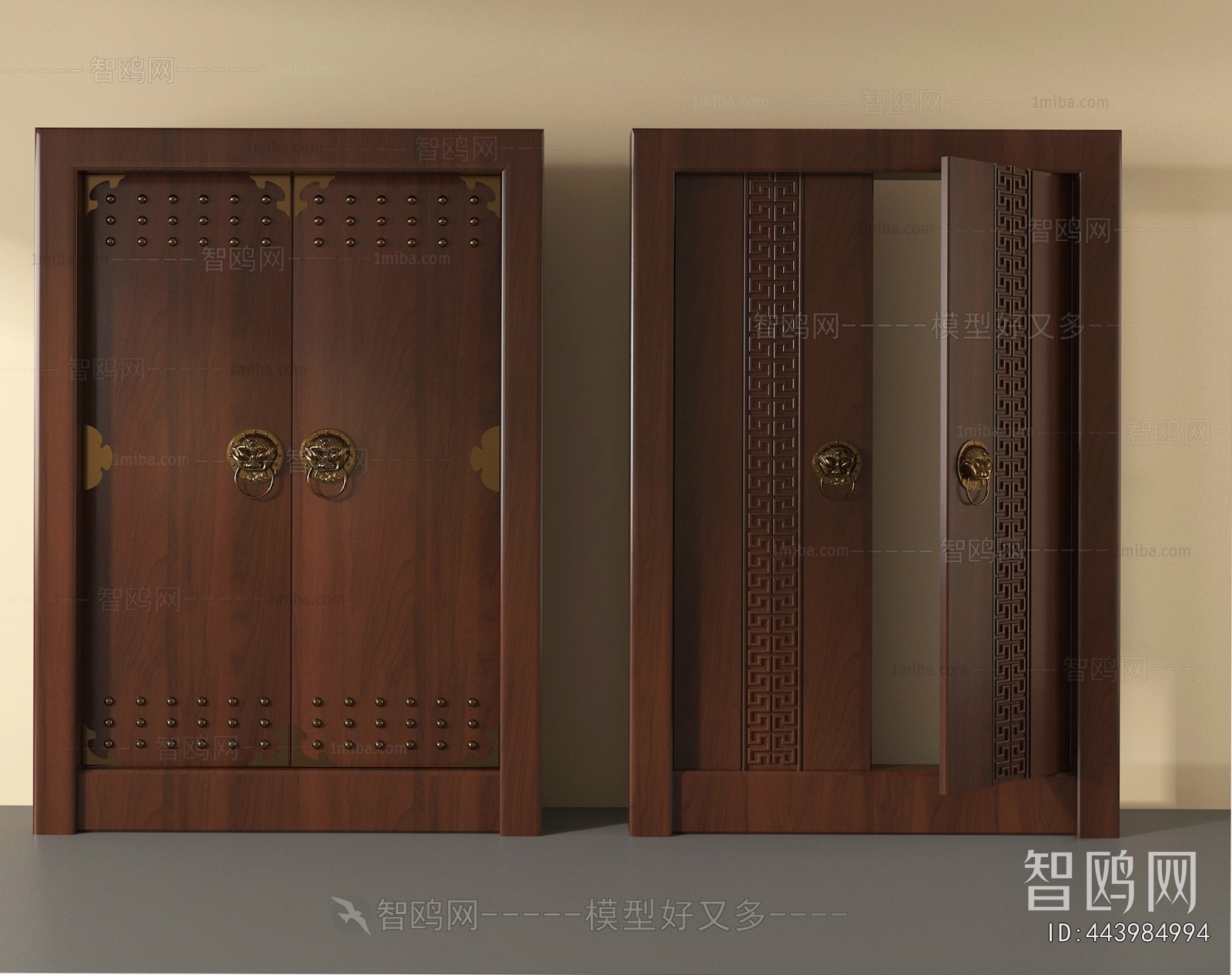 New Chinese Style Entrance Door