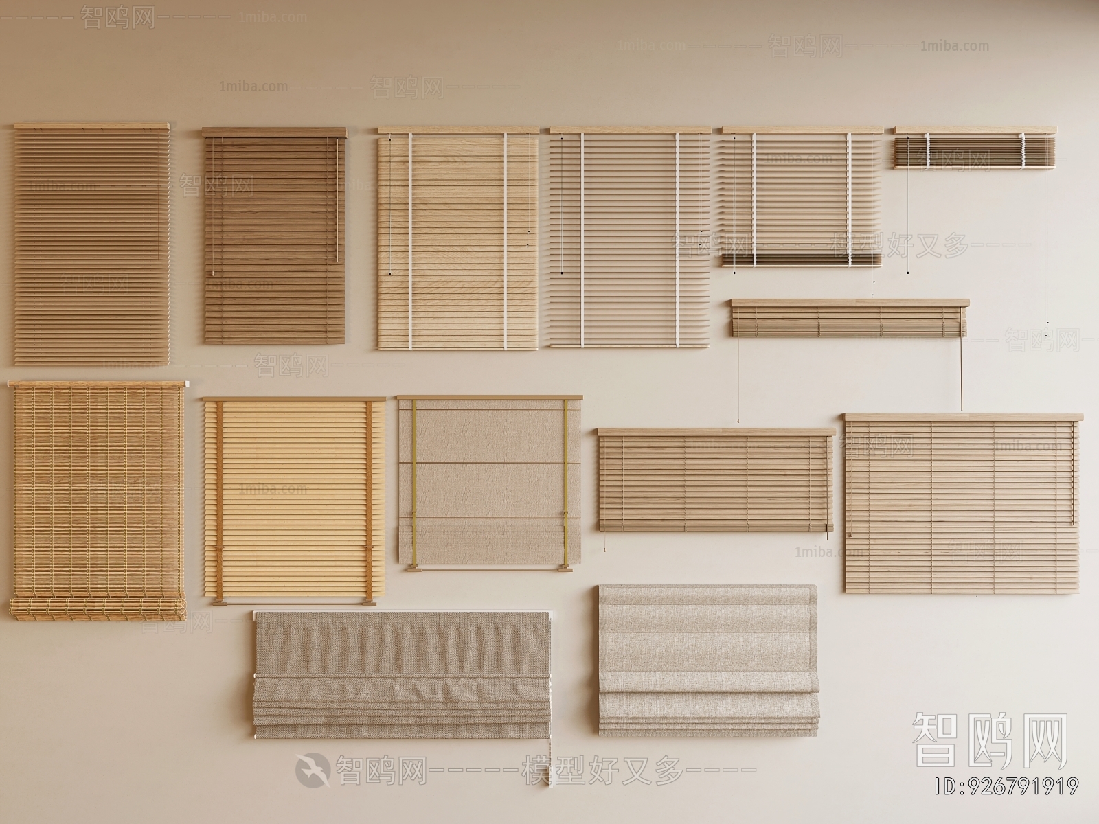 New Chinese Style Venetian Blinds