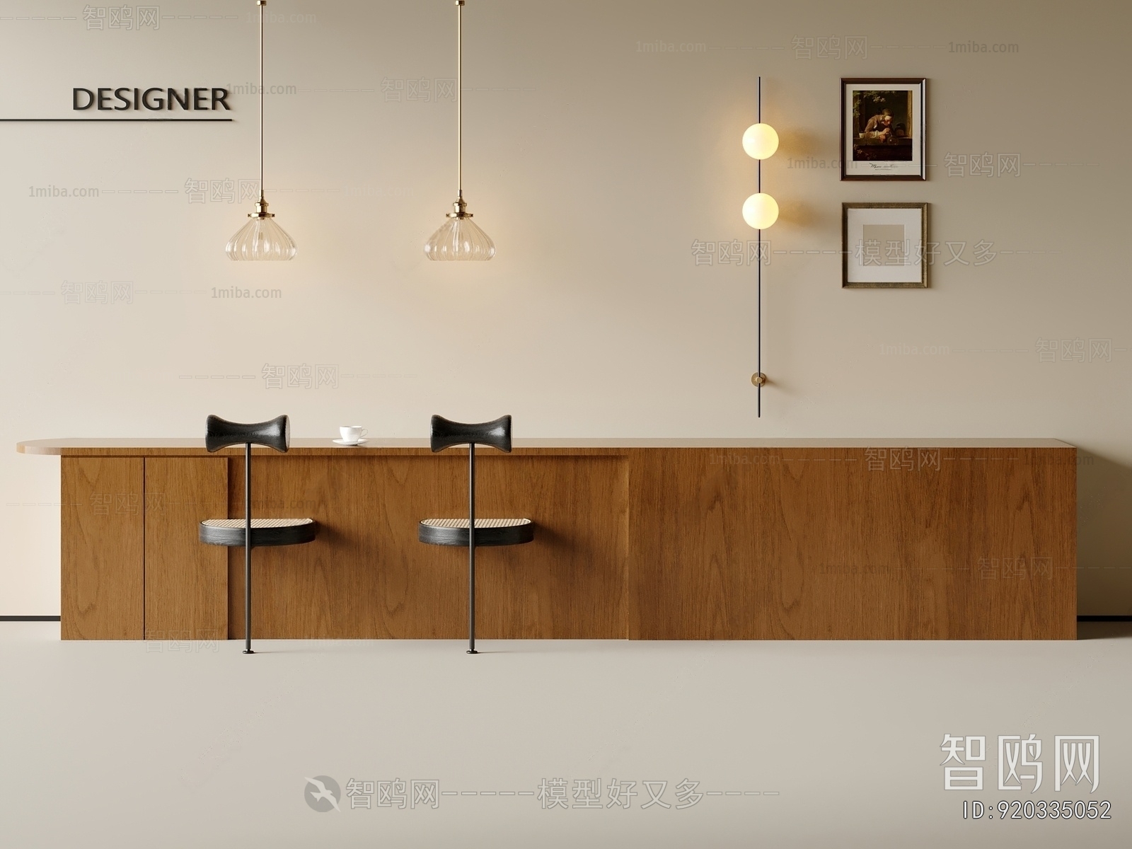 Modern Counter Bar