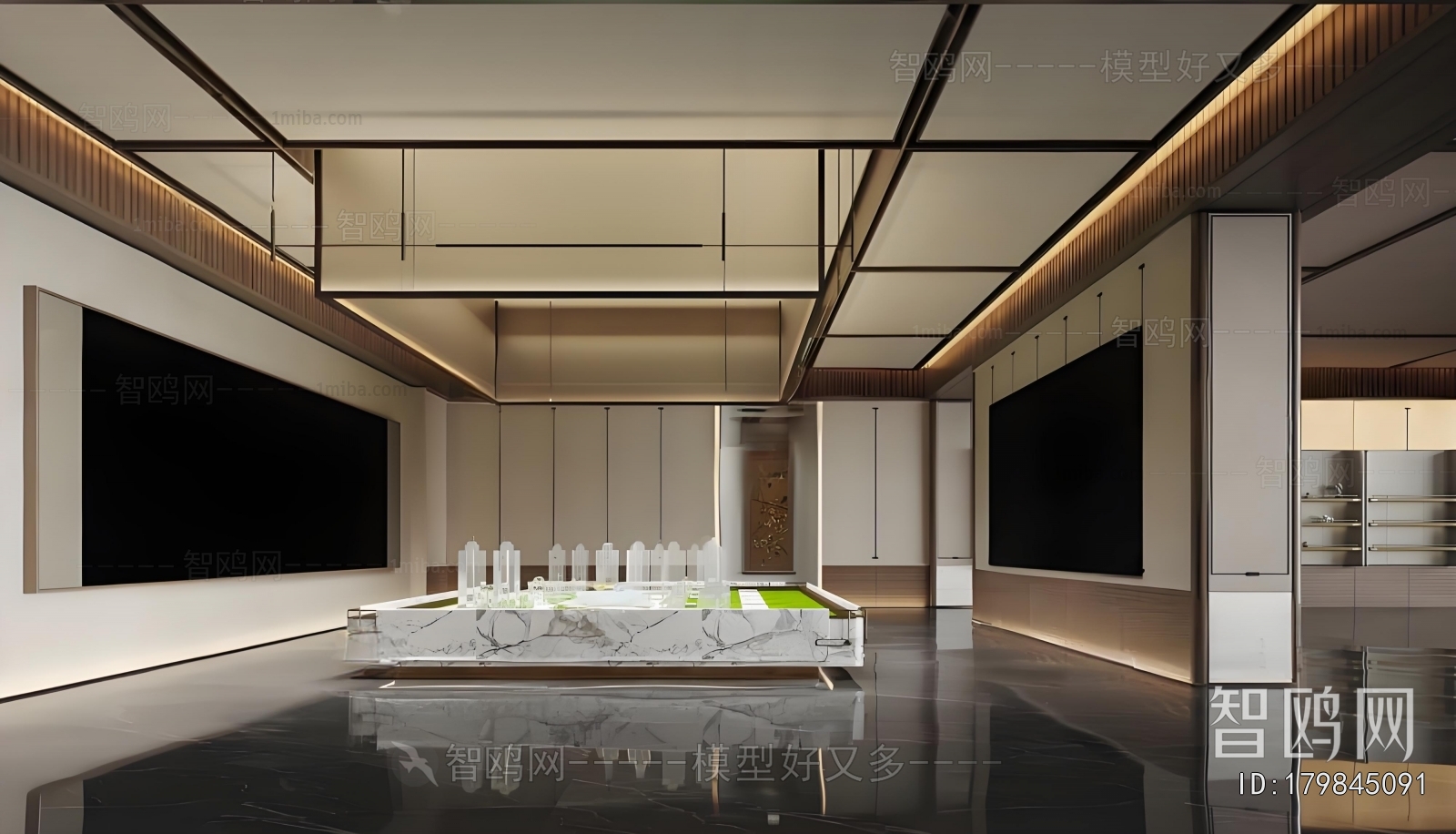 New Chinese Style Sand Table Area