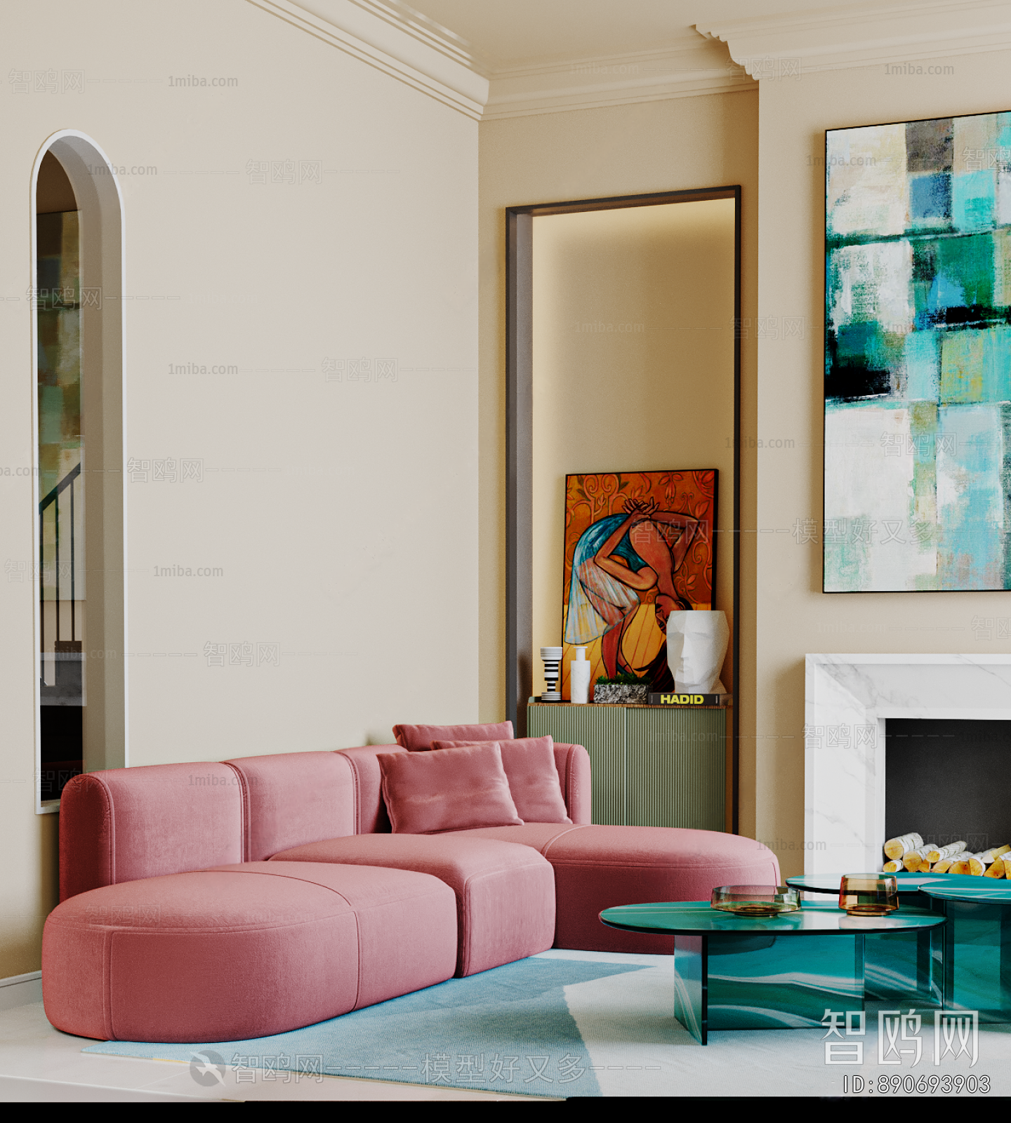 French Style A Living Room