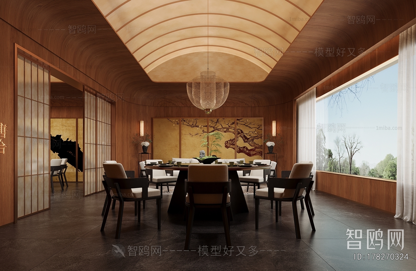 New Chinese Style Restaurant Box