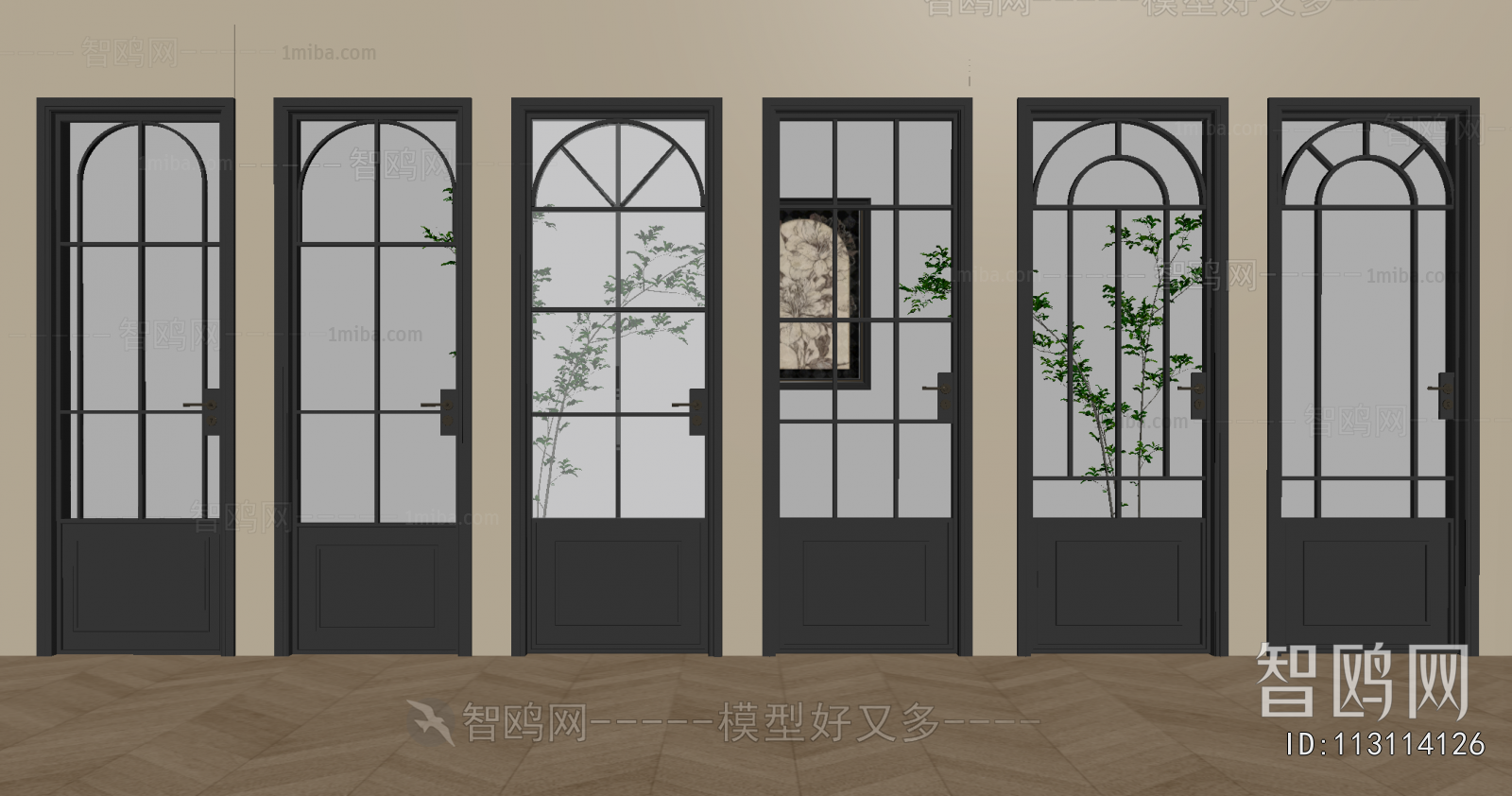 French Style Single Door