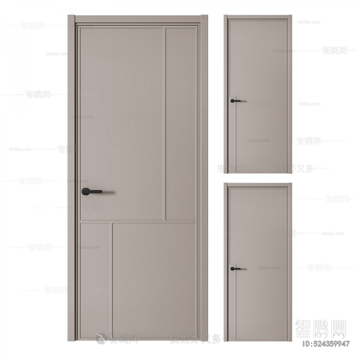 Modern Single Door