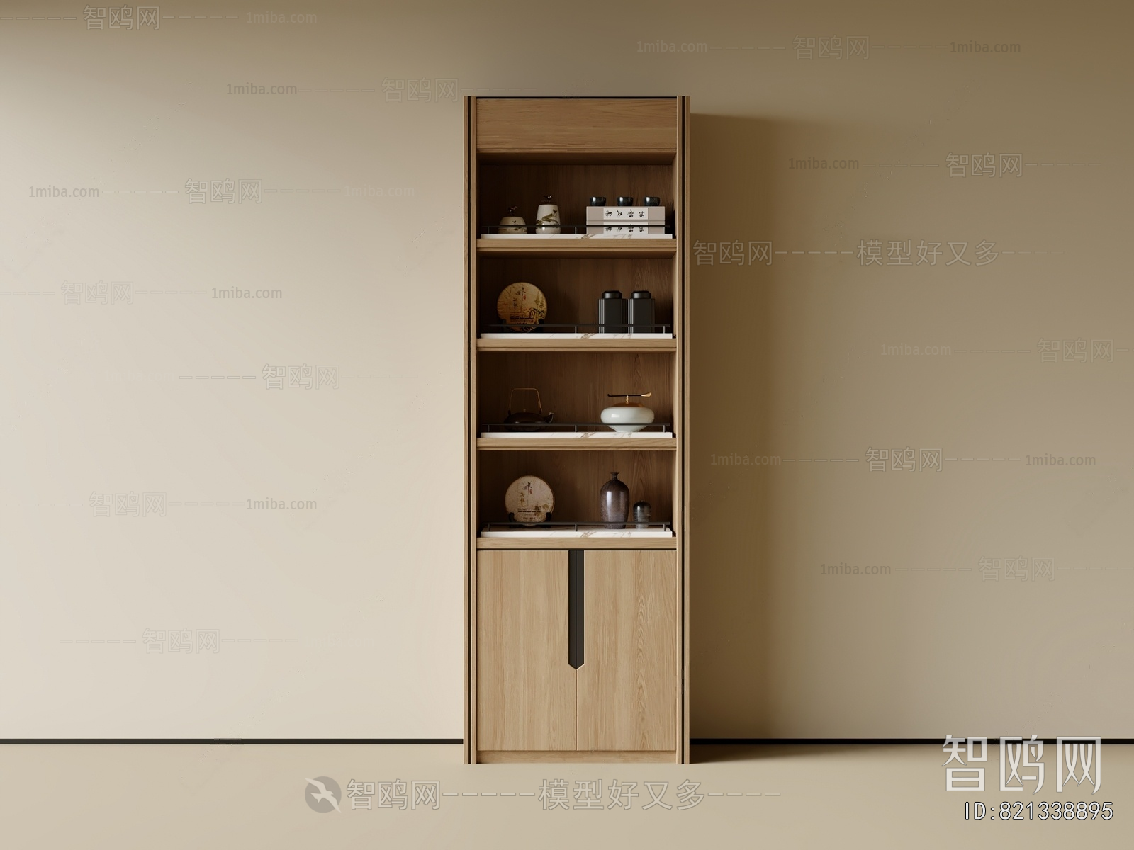 New Chinese Style Decorative Cabinet