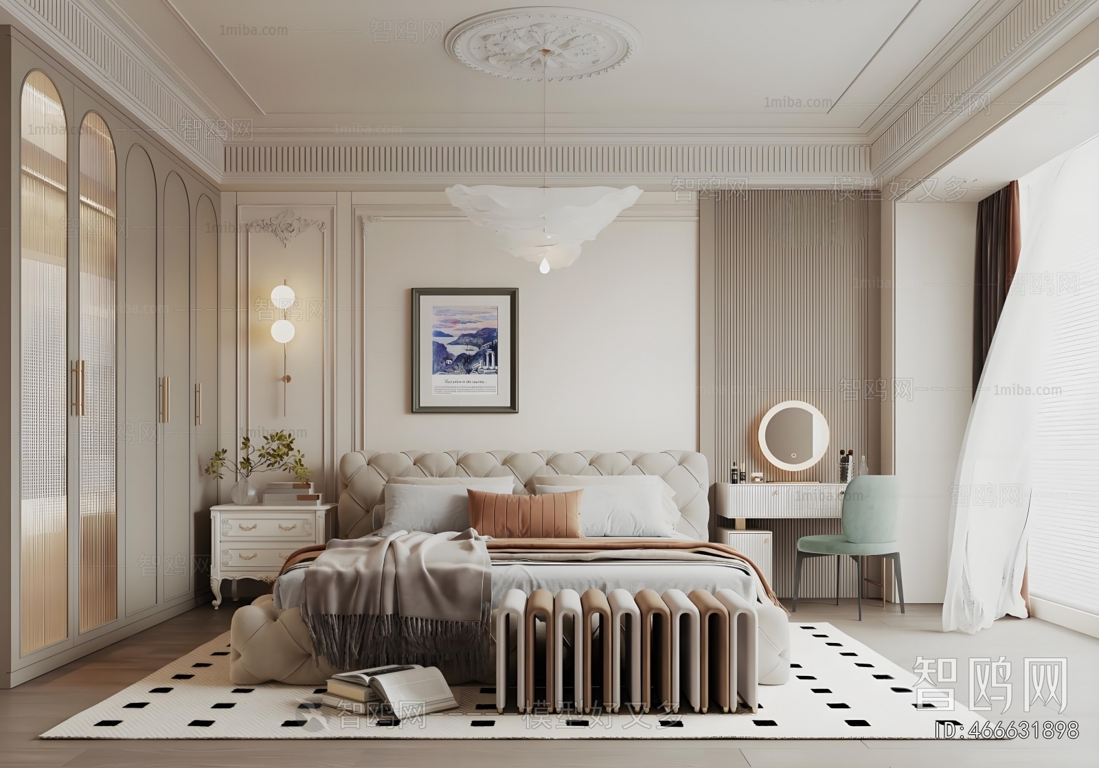 French Style Bedroom