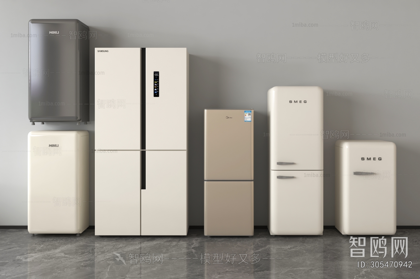 Modern Home Appliance Refrigerator