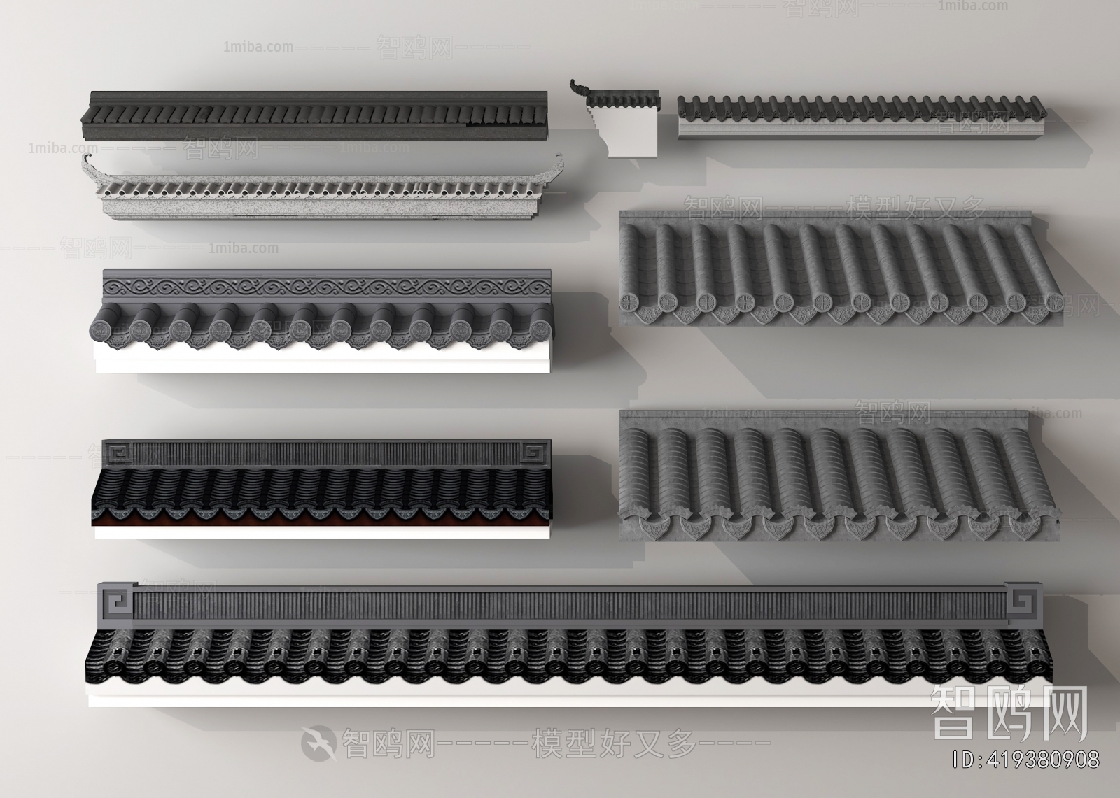 Chinese Style Building Component