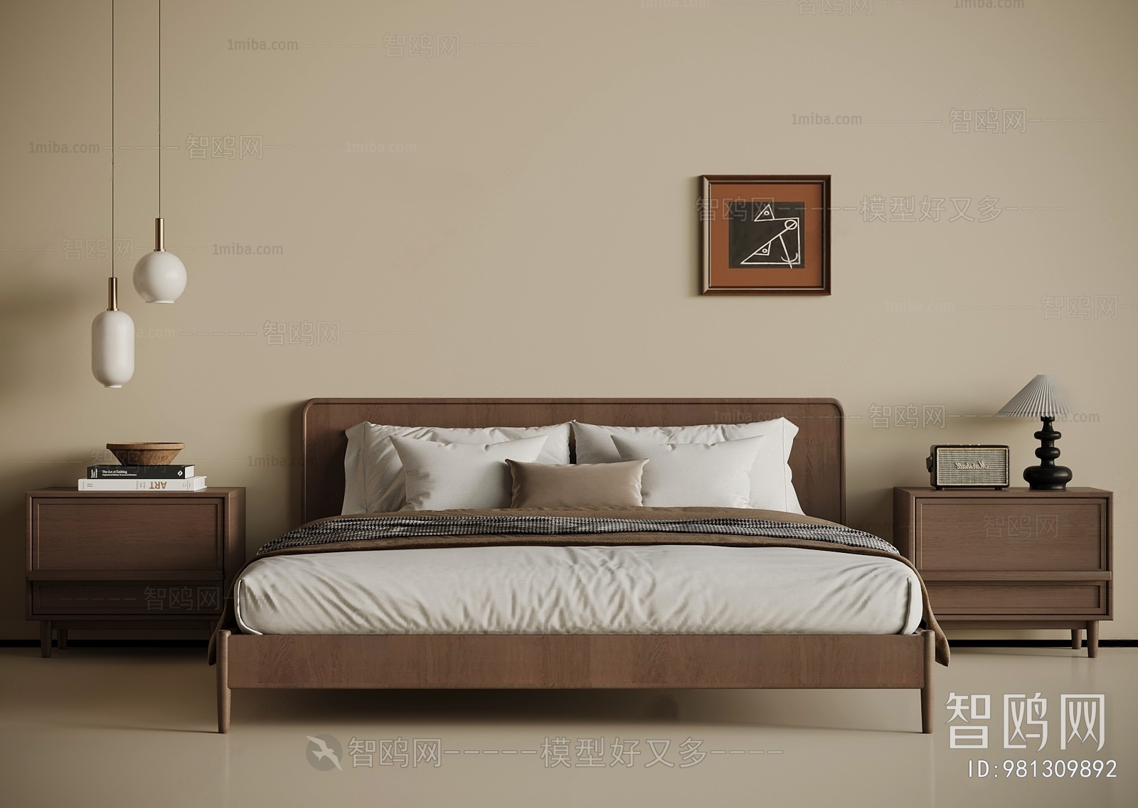 Modern Double Bed