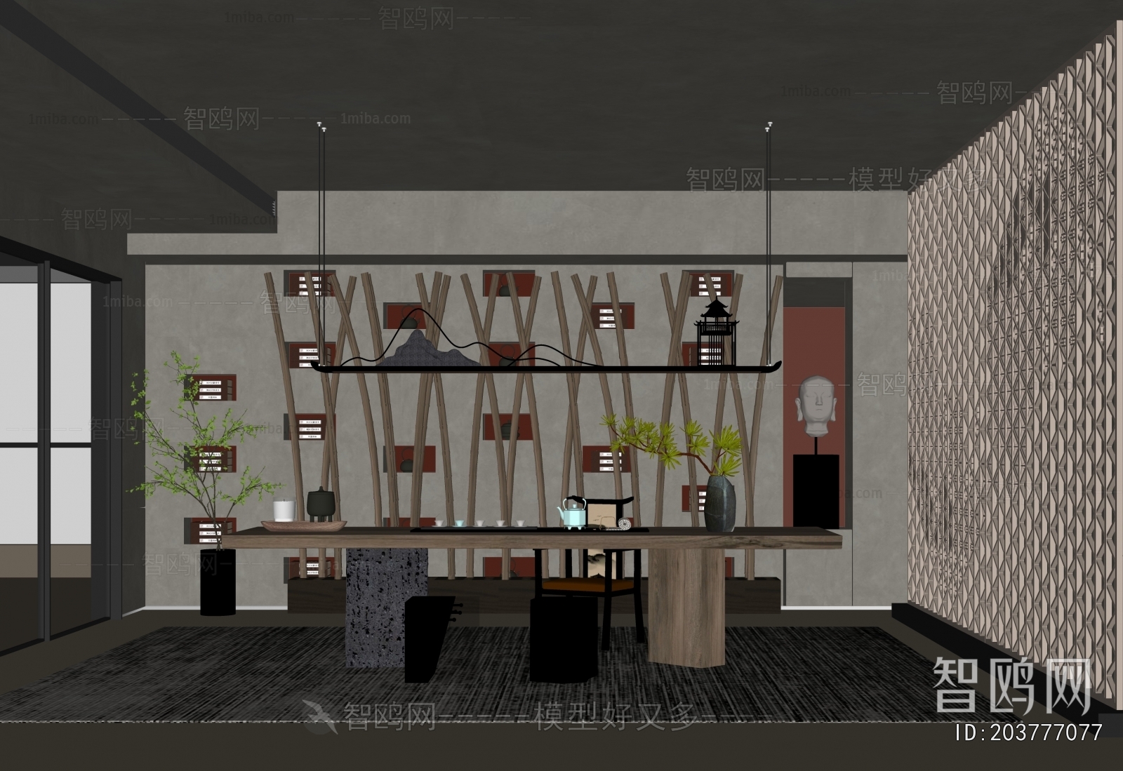 New Chinese Style Tea House