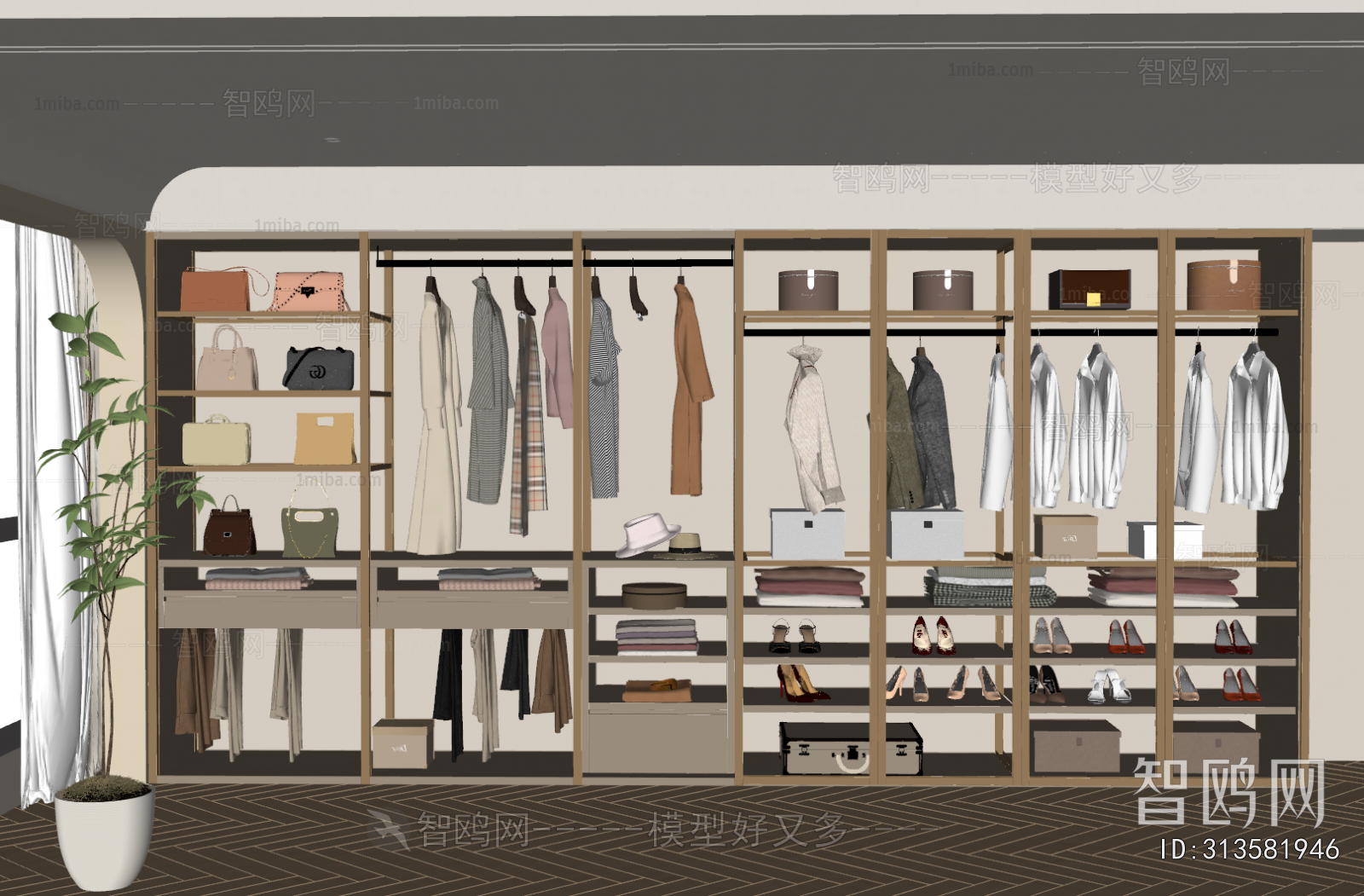 Modern The Wardrobe