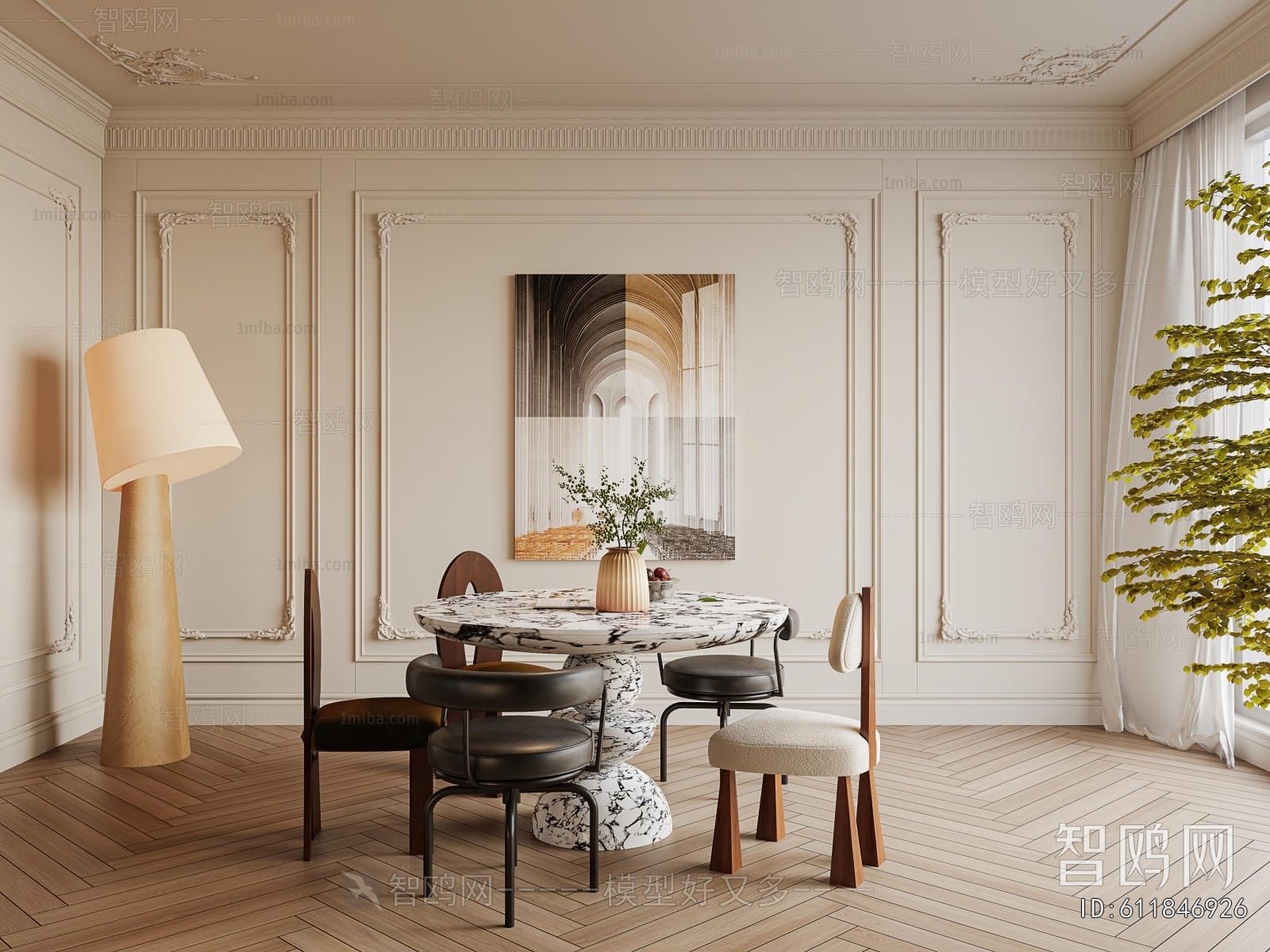 French Style Dining Room