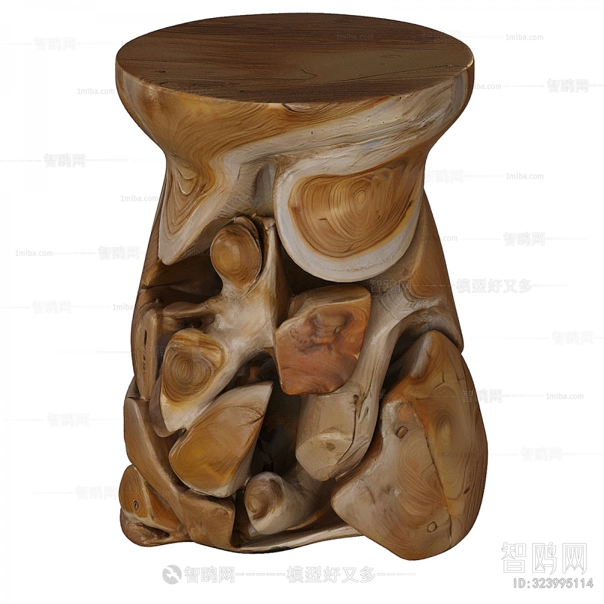 Wabi-sabi Style Side Table/corner Table