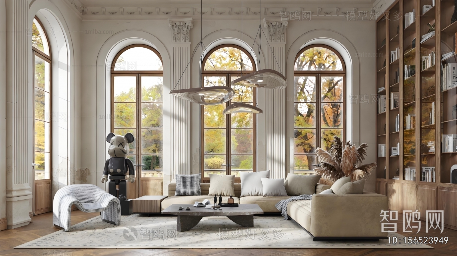 French Style A Living Room