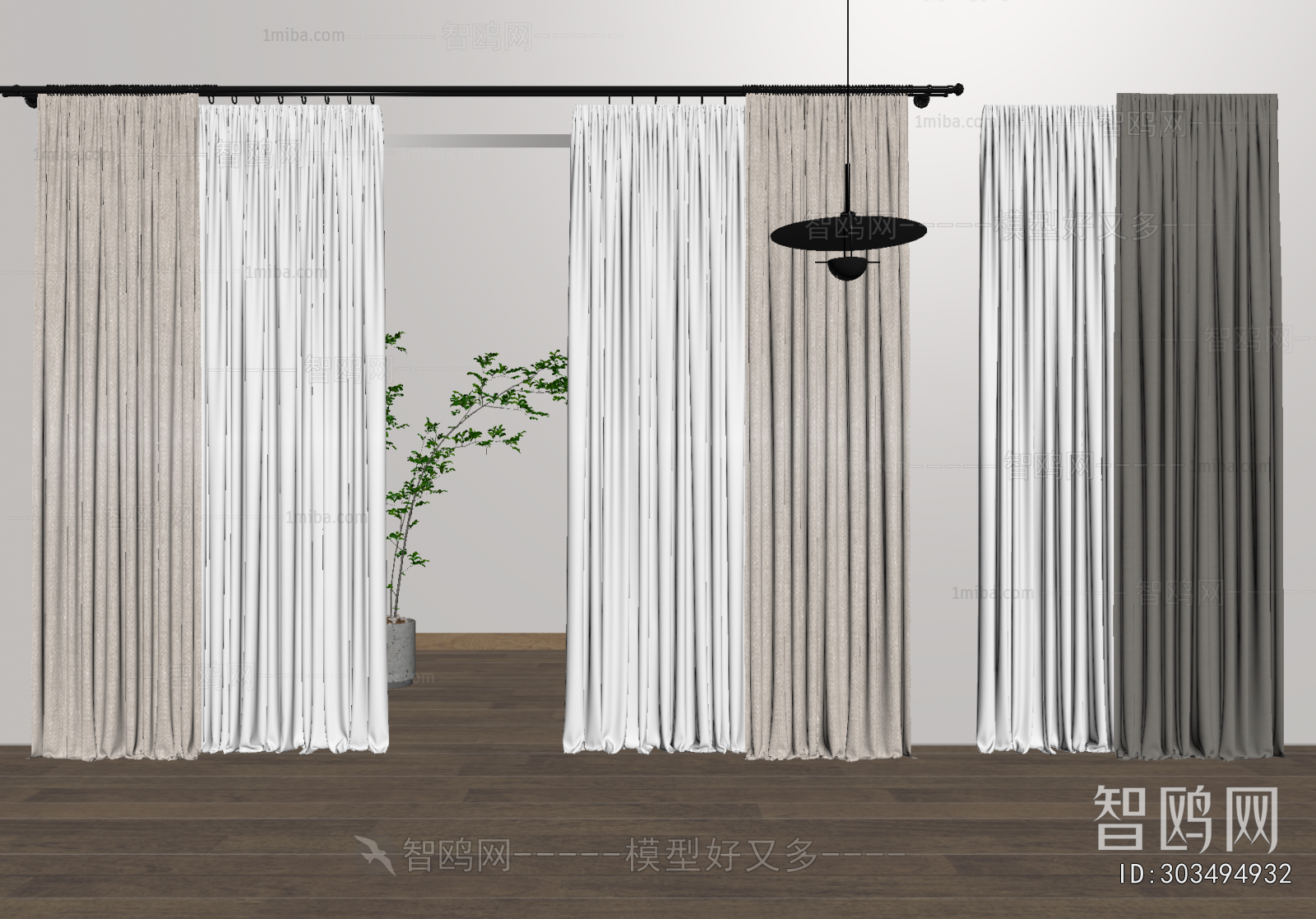 Modern The Curtain