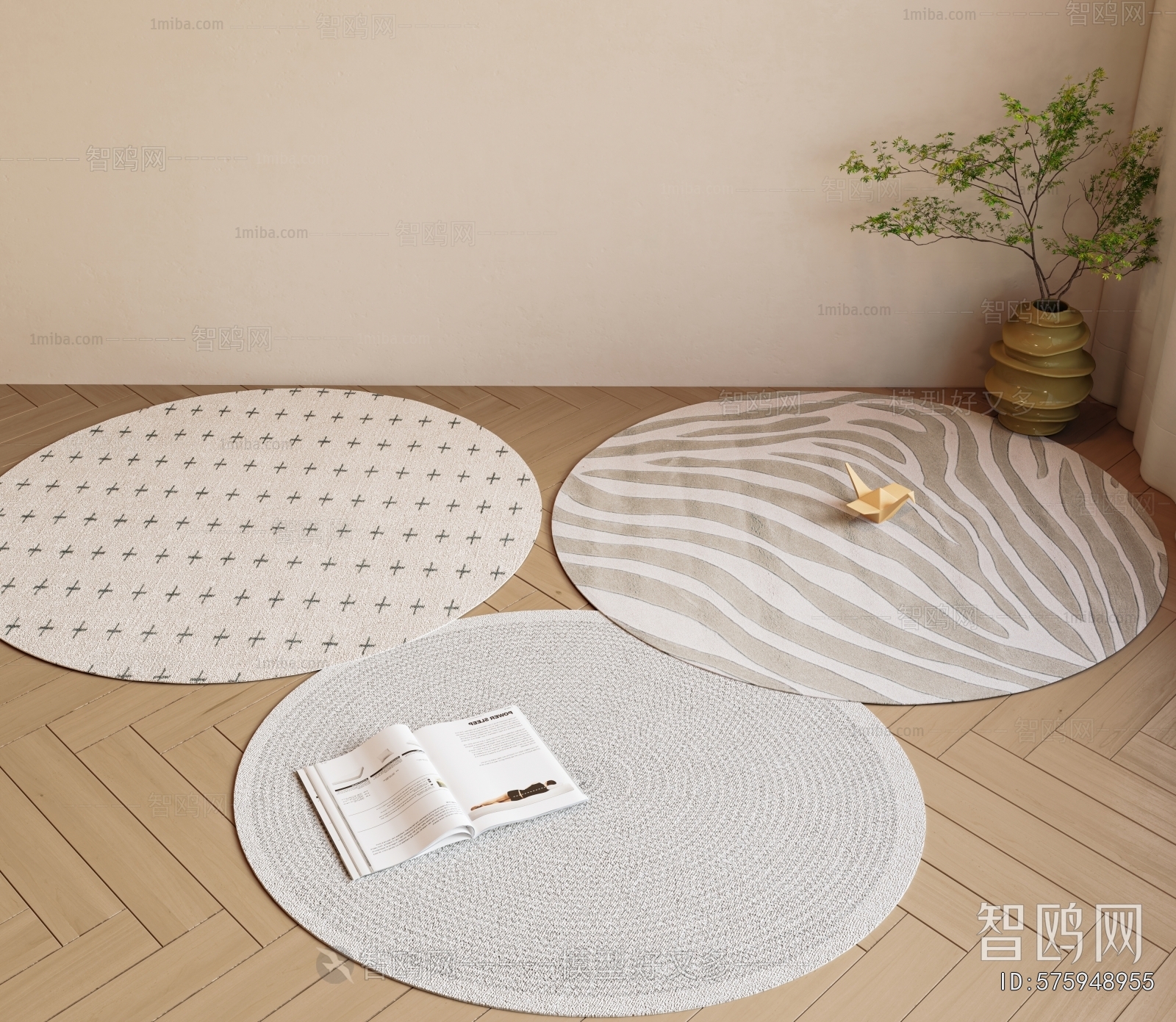 Modern Circular Carpet