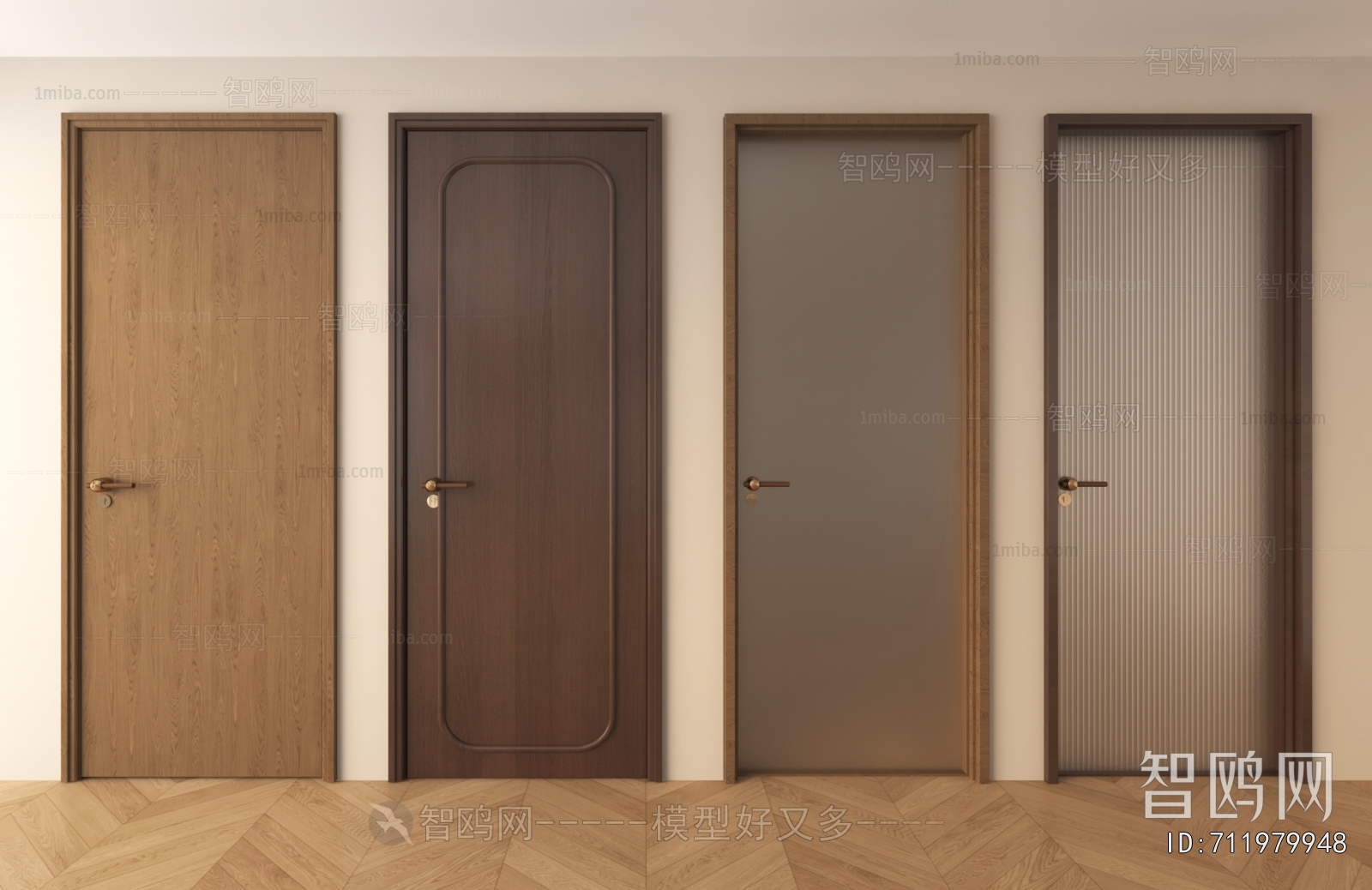Modern Single Door