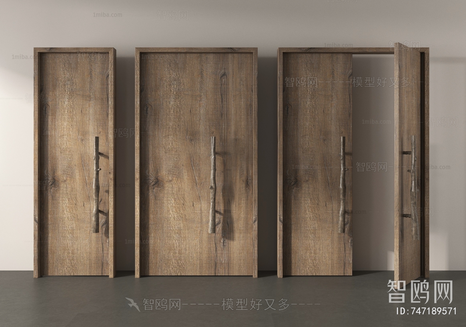 Wabi-sabi Style Door