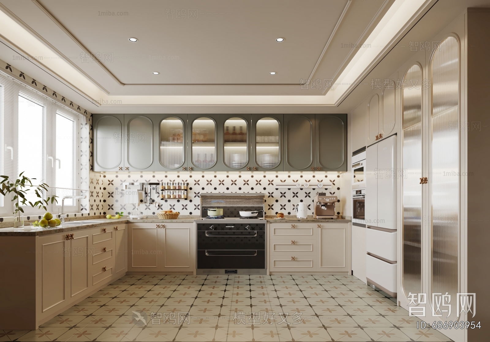 French Style The Kitchen