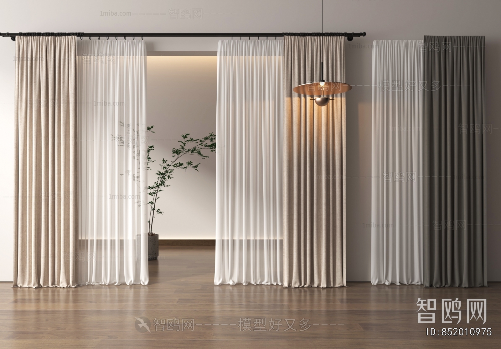Modern The Curtain