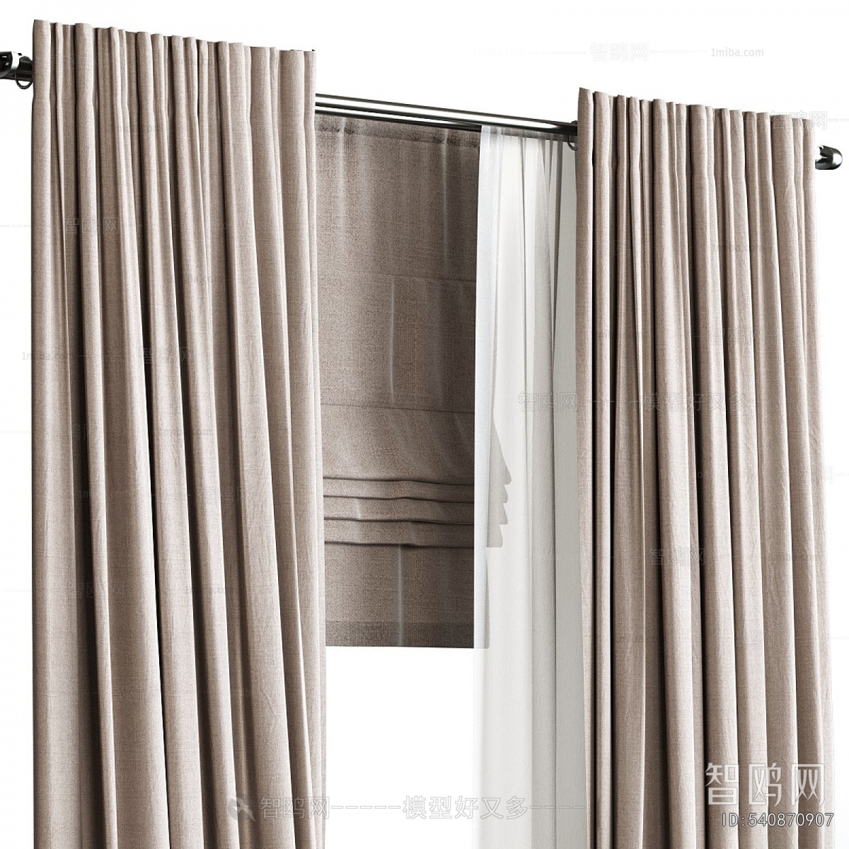 Modern The Curtain