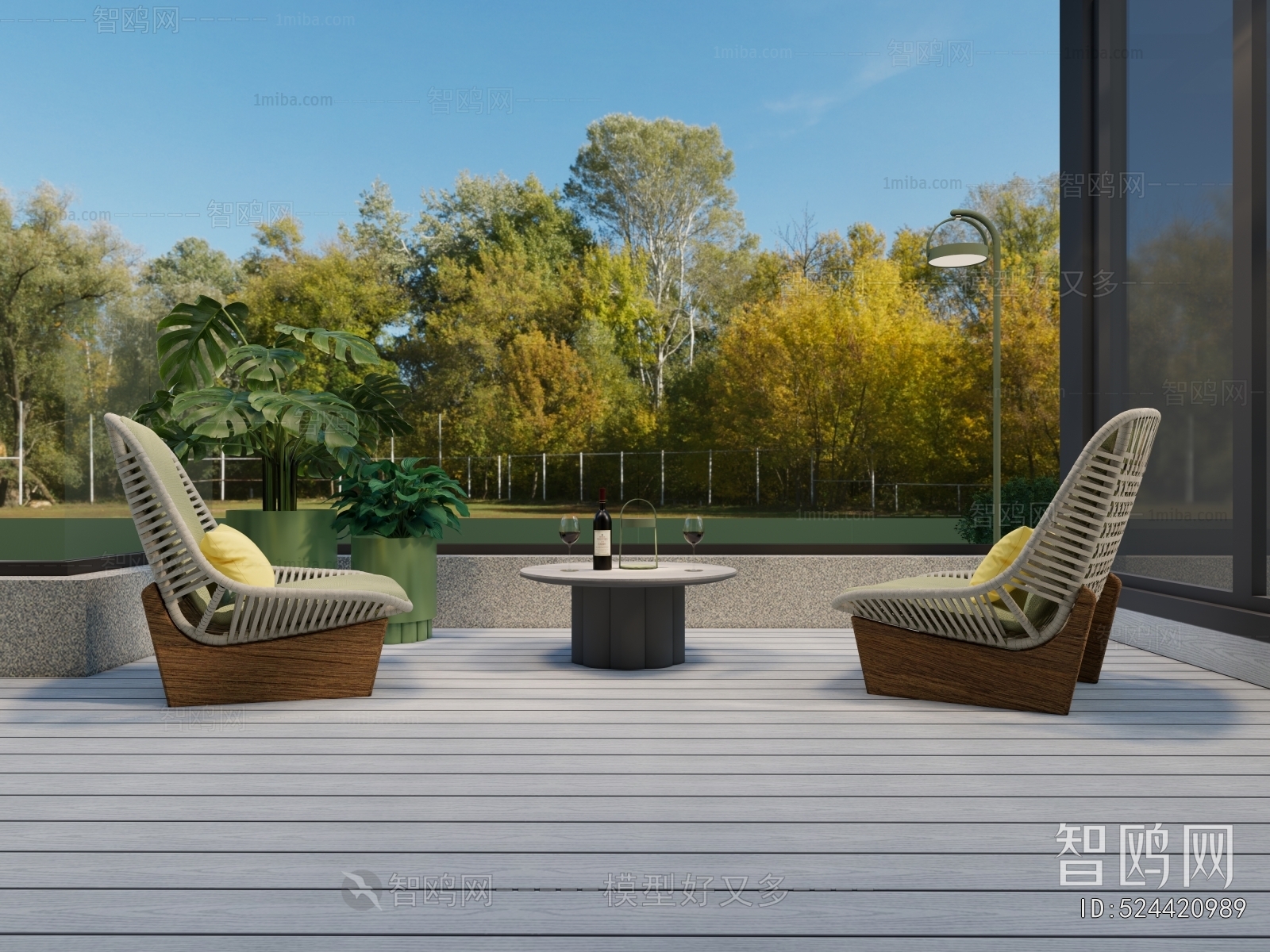 Modern Leisure Balcony