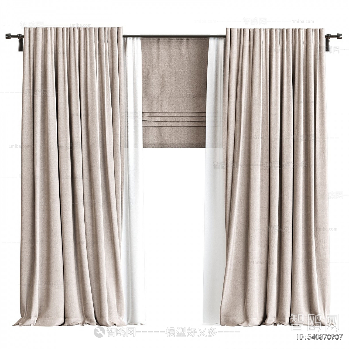 Modern The Curtain