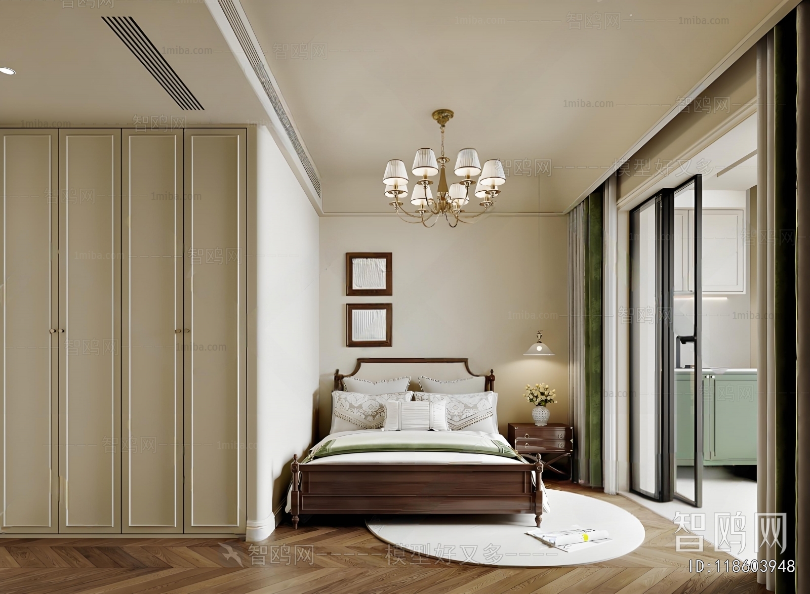 American Style Bedroom