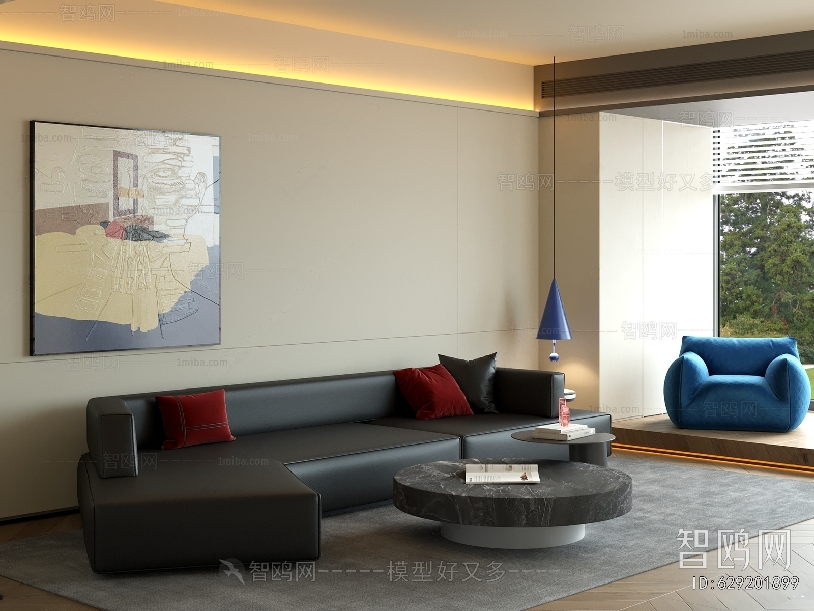 Modern A Living Room